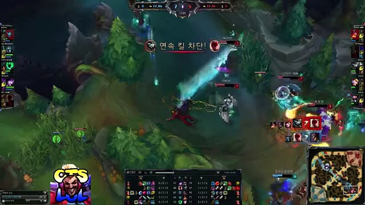 Highlight LOL Sofm cầm leesin quẩy nát rank hàn quốc