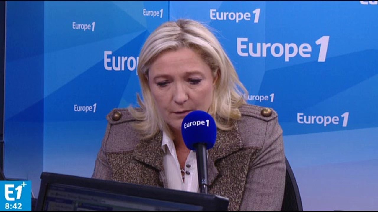 Marine le Pen répond aux auditeurs d'Europe 1