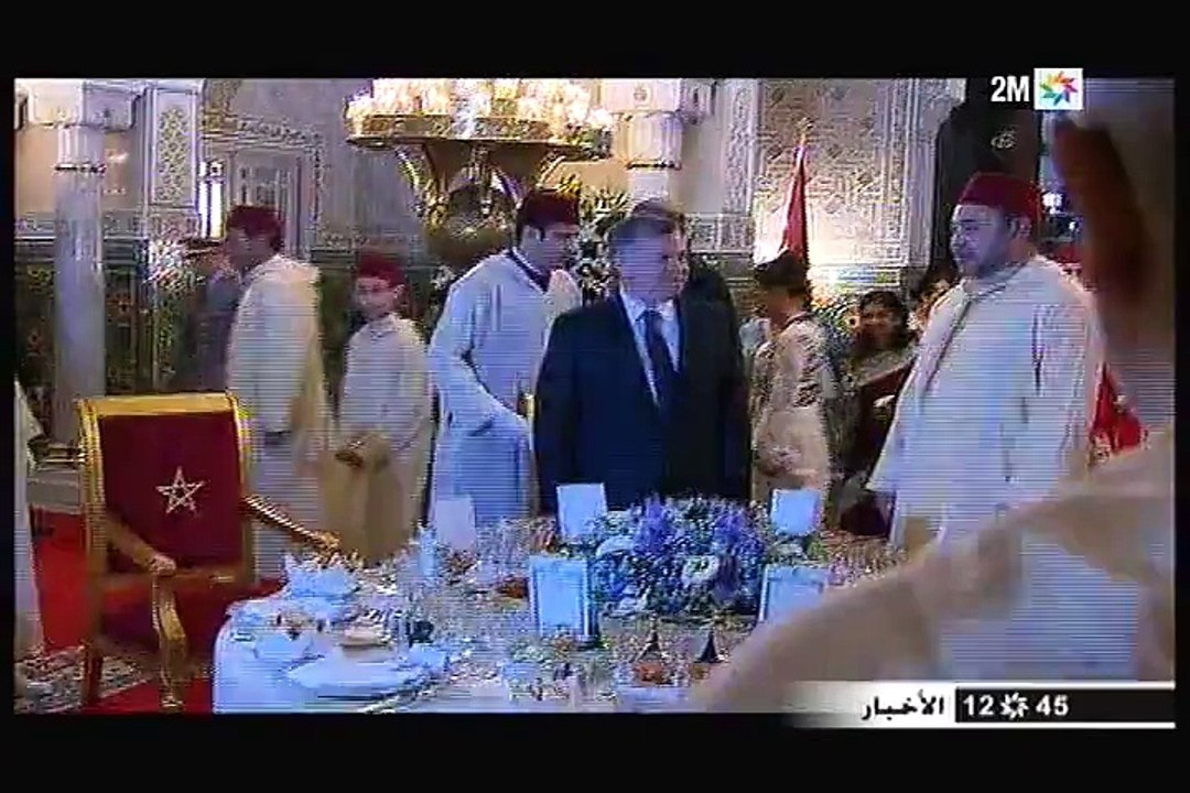 حفل عشاء ملكي على شرف الملك عبد الله الثاني