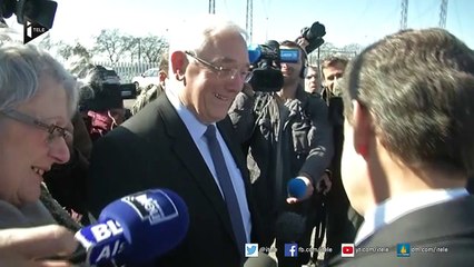 Nicolas Sarkozy rencontre les salariés de Fessenheim