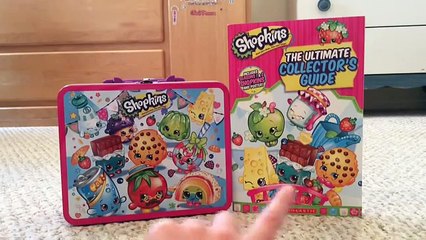 Brand New Shopkins Lunch Box & Ultimate Collector's Guide Review