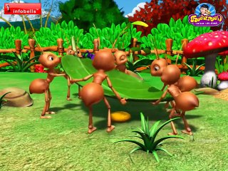 Chinna Chinna Erumbae - Tamil Rhymes 3D Animated