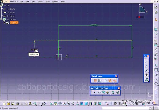 How To Dimension Sketches | Catia v5