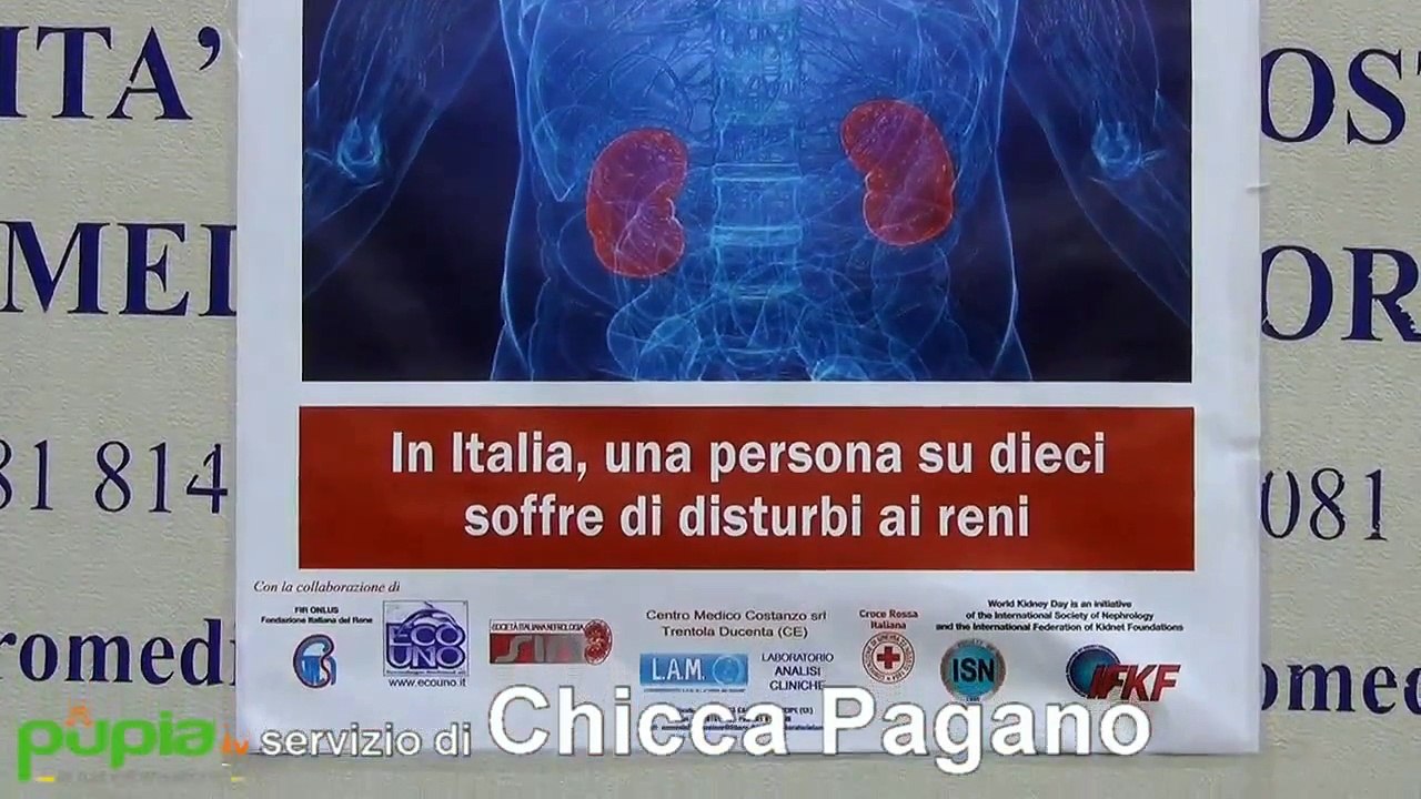 Aversa (CE) - Giornata Mondiale del Rene, camper in piazza (12.03.15)