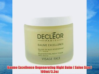 Baume Excellence Regenerating Night Balm ( Salon Size ) 100ml/3.3oz