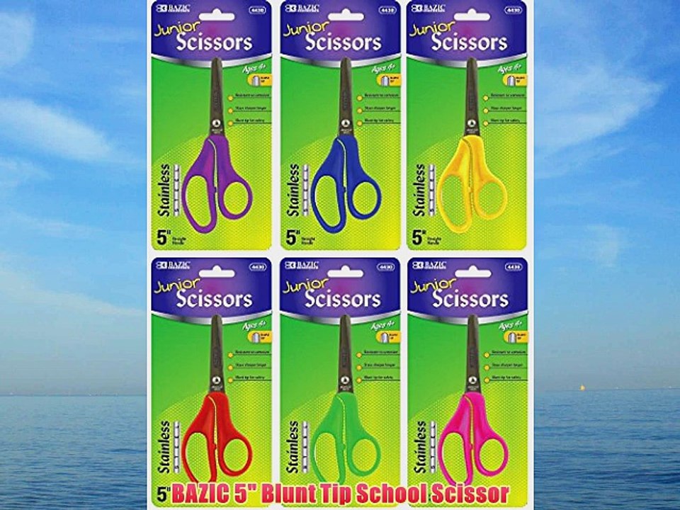 BAZIC 5 Blunt Tip School Scissor