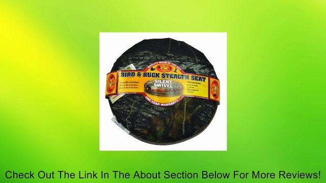 Wise Outdoors Silent Swivel Seat, Mossy Oak Break-Up Camouflage Review