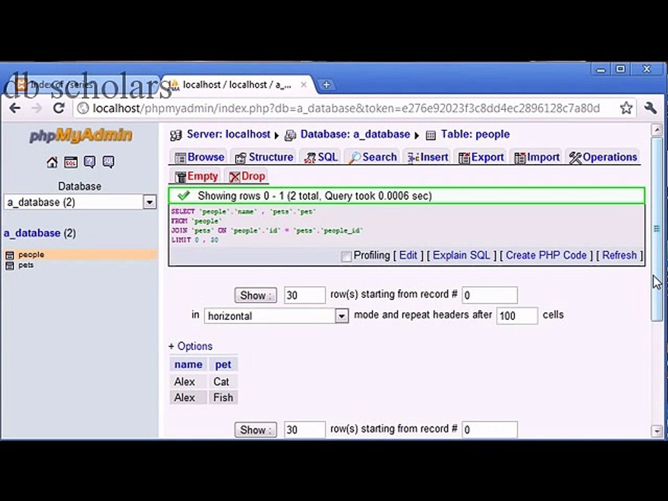 PHP Lecture (129) JOIN