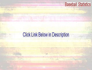 Baseball Statistics Key Gen - baseball statistics book (2015)