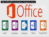 Microsoft Office 2013 FREE ACTIVATION! NO crack or keygen required!!! NO download needed!!