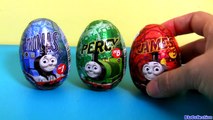 Thomas the Tank Engine Chocolate Easter Eggs James Percy same as Kinder Egg Surprise