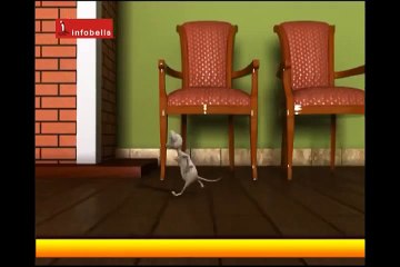 Hickory Dickory Dock Traditional Nursery Rhyme 3D Animated