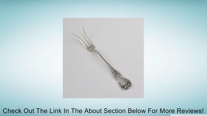 TOWLE OLD MASTER LEMON FORK STERLING FLATWARE Review