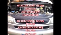 Saf hidrojen ile yakıttan garantili tasarruf. VW Transporter minibüs Dizel  saf hidrojen