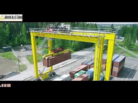 ARTG container handling system by Konecranes