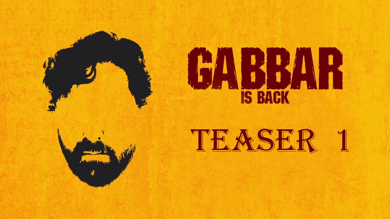 Official 'Gabbar' | Teaser| Akshay Kumar | 720p