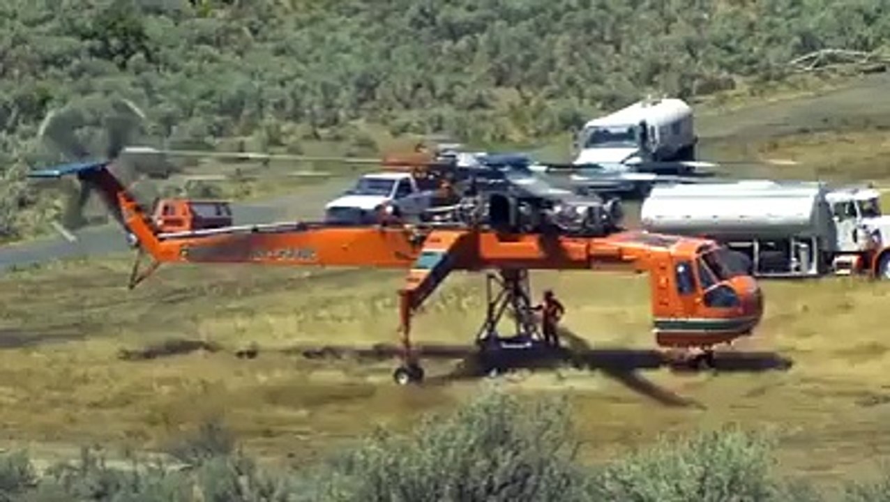 Beautiful video a helicopter