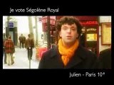 Jeunesse Je vote Ségolène Royal