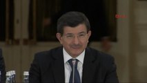 Başbakan Ahmet Davutoğlu, Suriye Ulusal Koalisyonu ve Geçici Hükümet Üyeleriyle Görüştü