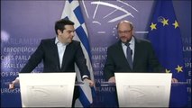 Yunanistan Başbakanı Çipras Brüksel'de AB Kurumlarının Başkanlarıyla Görüştü
