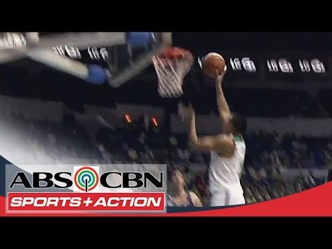 UAAP 77: Julian Sargent drops a low pass to Norbert Torres