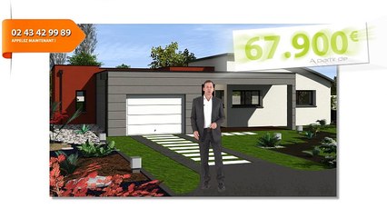 Maison contemporaine pas chère Sarthe