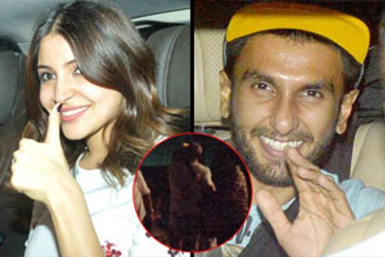 Ranveer Singh hugs & kisses ex girlfriend Anushka!