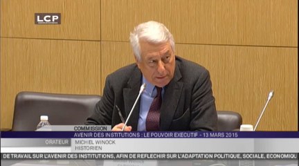 TRAVAUX ASSEMBLEE 14E LEGISLATURE : Audition en commission sur la réforme des institutions