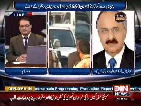 Power Lunch ~ 13th March 2015 - Pakistani Talk Shows - Live Pak News