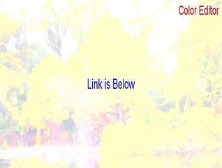 Color Editor Cracked [Download Now 2015]
