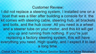 Seastar Rotary Steering System With Quick Connect Cable (8 - Feet) Review