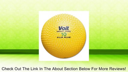 Voit Enduro 10" Playground Balls-Yellow - Playground Equipment Review