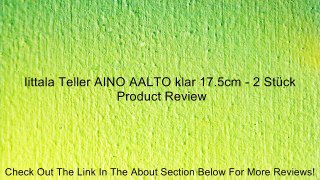 Iittala Teller AINO AALTO klar 17.5cm - 2 Stück Review