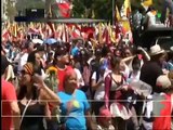 Thousands demonstrate in Venezuela, Bolivia against US threats