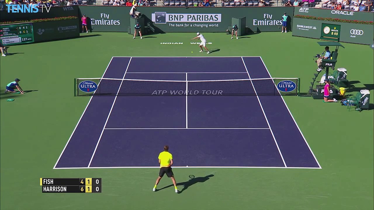 Indian Wells 2015 Thursday Hot Shot Fish Harrison