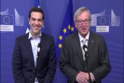 Juncker y Tsipras reiteran necesidad de acuerdo