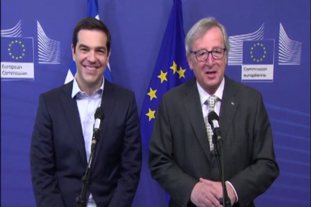 Juncker y Tsipras reiteran necesidad de acuerdo
