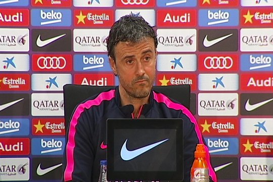 Luis Enrique: Estamos acostumbrados a rumores