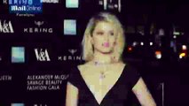 Dianna Agron has wardrobe malfunction at Alexander McQueen gala