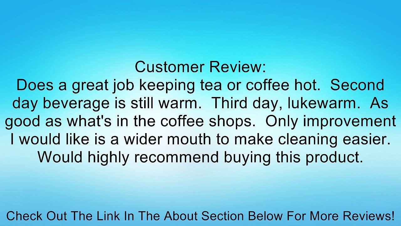 Zojirushi Stainless-Steel Easy-Serve Airpot Review