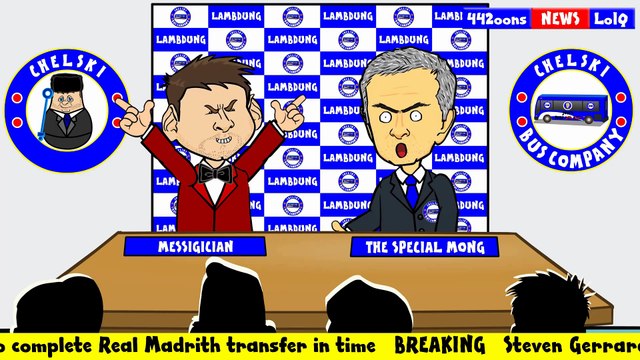 MESSI TO CHELSEA FC!!! TRANSFER WINDOW 2015 CARTOON - Jim White Parody by 442oons Football Cartoon (2)