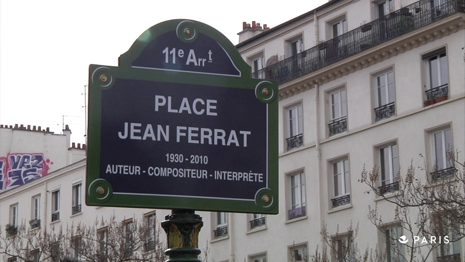 Une place Jean Ferrat à Paris - Vidéo Dailymotion