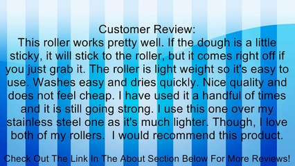 Fox Run Non-stick Rolling Pin Review