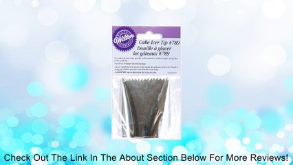 Wilton Decorating Tip, No.789 Cake Icer Review