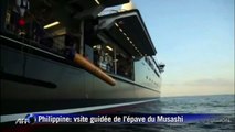 Paul Allen fait une visite guidée de l'épave du Musashi