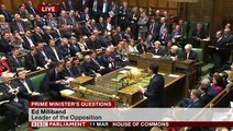 BBC Parliament_  Prime Minister's Questions 11Mar15 - Ed Miliband & David Cameron attack each other's character in angry exchanges over televised election debate