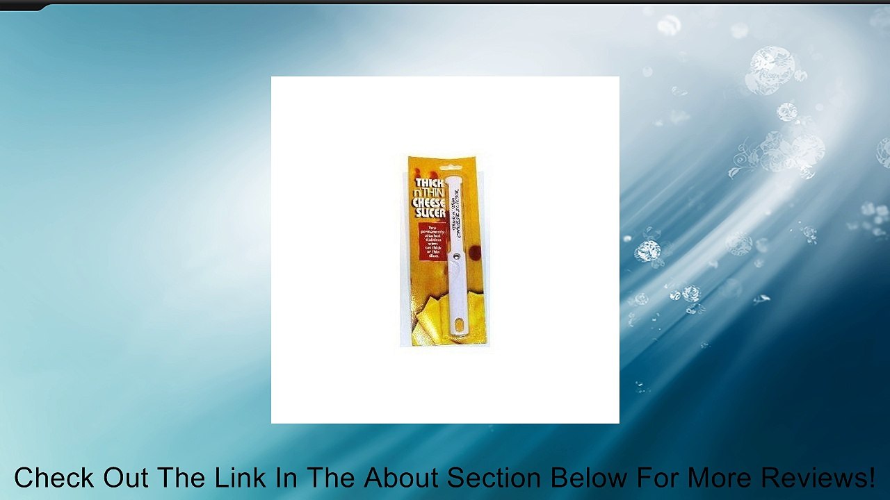 Hic 23001 Thick N' Thin Cheese Slicer, Plastic, 8-3/4" Review