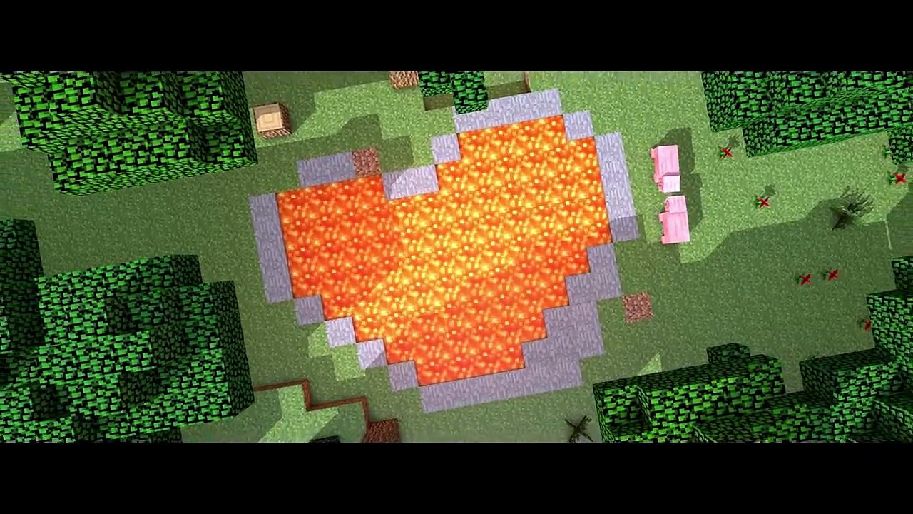 ♫  'В любовь стоит верить' Minecraft Animation
