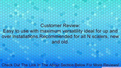 Bachmann 16 Piece E-Z Track Graduated Pier Set - N Scale Review