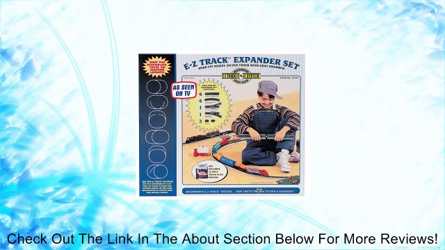 Bachmann Trains Snap-Fit E-Z Track Nickel Silver Layout Expander Set Review